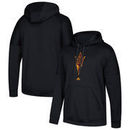 Arizona State Sun Devils adidas School Logo climawarm Fleece Pullover Hoodie - Black