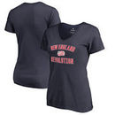 New England Revolution Fanatics Branded Women's Victory Arch V-Neck T-Shirt - Navy