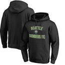 Seattle Sounders FC Fanatics Branded Victory Arch Pullover Hoodie - Black