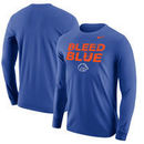 Boise State Broncos Nike Mantra Long Sleeve T-Shirt - Royal