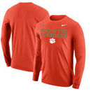 Clemson Tigers Nike Mantra Long Sleeve T-Shirt - Orange