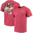 South Carolina Gamecocks Beach Local Comfort Colors T-Shirt - Garnet