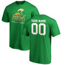 Norfolk State Spartans Fanatics Branded Personalized Basketball T-Shirt - Kelly Green
