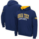 Georgia Tech Yellow Jackets Double Arches Pullover Hoodie - Navy