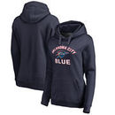 Oklahoma City Blue Fanatics Branded Women's Overtime Plus-Size Pullover Hoodie - Navy