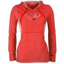 Minnesota Wild Antigua Women's Fashion Rundown Pullover Hoodie - Heathered Red