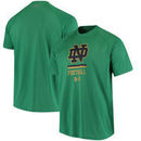 Notre Dame Fighting Irish Under Armour Football Sideline Tech Performance T-Shirt - Kelly Green