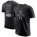 James Harden Houston Rockets Jordan Brand 2018 All-Star Name & Number Performance T-Shirt - Black