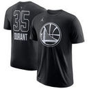 Kevin Durant Golden State Warriors Jordan Brand 2018 All-Star Name & Number Performance T-Shirt - Black