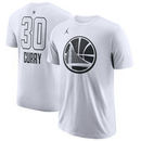 Stephen Curry Golden State Warriors Jordan Brand 2018 All-Star Name & Number Performance T-Shirt - White