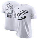 LeBron James Cleveland Cavaliers Jordan Brand 2018 All-Star Name & Number Performance T-Shirt - White