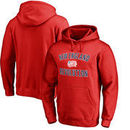 New England Revolution Fanatics Branded Victory Arch Pullover Hoodie - Red