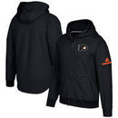 Philadelphia Flyers adidas Authentic Pro Squad ID Full-Zip Hooded Sweatshirt – Black