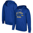 St. Louis Blues adidas Misconduct Performance Fleece Hooded Sweatshirt – Blue