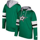 Dallas Stars adidas Silver Jersey Pullover Hoodie - Kelly Green