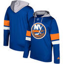 New York Islanders adidas Silver Jersey Pullover Hoodie - Blue