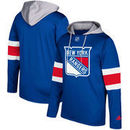 New York Rangers adidas Silver Jersey Pullover Hoodie - Royal