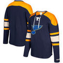 St. Louis Blues CCM Jersey Pullover Sweatshirt - Navy