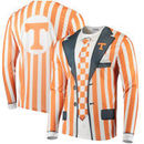 Tennessee Volunteers Faux Real Apparel Faux Suit Long Sleeve Shirt - Multi