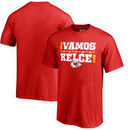 Travis Kelce Kansas City Chiefs NFL Pro Line by Fanatics Branded Youth Vamos T-Shirt -