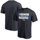 Marcus Mariota Tennessee Titans NFL Pro Line by Fanatics Branded Vamos T-Shirt - Navy