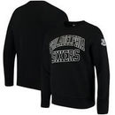 Philadelphia 76ers Mitchell & Ness Playoff Win Crew Sweatshirt – Black