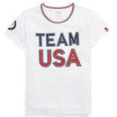 Team USA Polo Ralph Lauren Women's 2018 Winter Olympics T-Shirt – White