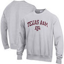 Texas A&M Aggies Champion Reverse Weave Crewneck Sweatshirt – Gray
