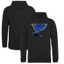 St. Louis Blues Fanatics Branded Youth Midnight Mascot Pullover Hoodie - Black