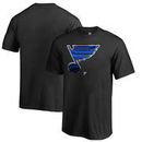 St. Louis Blues Fanatics Branded Youth Midnight Mascot T-Shirt - Black