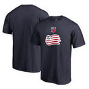 New England Revolution Fanatics Branded Shielded T-Shirt - Navy