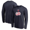 New England Revolution Fanatics Branded Shielded Long Sleeve T-Shirt - Navy
