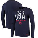 Team USA Olympics in Mountain Long Sleeve T-Shirt - Navy