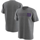 New York Giants Nike Legend Hook Performance T-Shirt – Heathered Charcoal