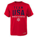 Team USA Youth Olympics in Mountain T-Shirt - Red