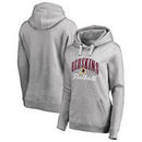 Washington Redskins NFL Pro Line by Fanatics Branded Women's Victory Script Pullover Hoodie - Heathered Gray