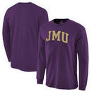 James Madison Dukes Fanatics Branded Basic Arch Long Sleeve Expansion T-Shirt - Purple