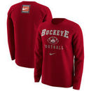 Ohio State Buckeyes Nike Retro Pack Long Sleeve T-Shirt - Scarlet