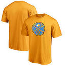 Denver Nuggets Fanatics Branded Alternate Logo T-Shirt - Gold