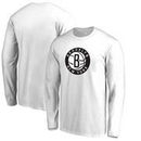 Brooklyn Nets Fanatics Branded Alternate Logo Long Sleeve T-Shirt - White