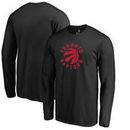 Toronto Raptors Fanatics Branded Alternate Logo Long Sleeve T-Shirt - Black