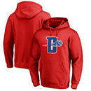 Detroit Pistons Fanatics Branded Alternate Logo Pullover Hoodie - Red