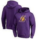 Los Angeles Lakers Fanatics Branded Alternate Logo Pullover Hoodie - Purple