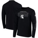 Michigan State Spartans Fanatics Branded Front Line Long Sleeve T-Shirt - Black