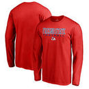 Fresno State Bulldogs Fanatics Branded True Sport Football Long Sleeve T-Shirt - Red