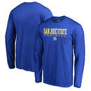 San Jose State Spartans Fanatics Branded True Sport Football Long Sleeve T-Shirt - Royal