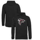 Atlanta Falcons NFL Pro Line by Fanatics Branded Youth Splatter Logo Pullover Hoodie - Black
