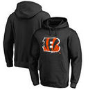 Cincinnati Bengals NFL Pro Line by Fanatics Branded Splatter Logo Pullover Hoodie - Black
