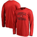 Louisville Cardinals Fanatics Branded Youth Neutral Zone Long Sleeve T-Shirt - Red