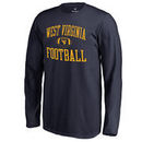 West Virginia Mountaineers Fanatics Branded Youth Neutral Zone Long Sleeve T-Shirt - Navy